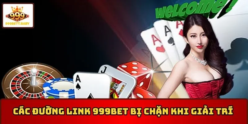 Các đường link bị chặn khi giải trí online